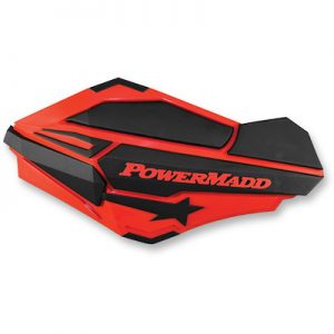 Powermadd Sentinel handkappen rood-zwart