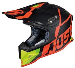 JUST1 Helmet J12 Unit Red-Lime