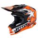 JUST1 Helmet J32 PRO KIDS Moto X Orange