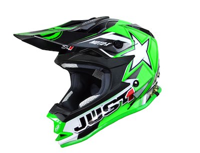 JUST1 Helmet J32 PRO Moto X Green